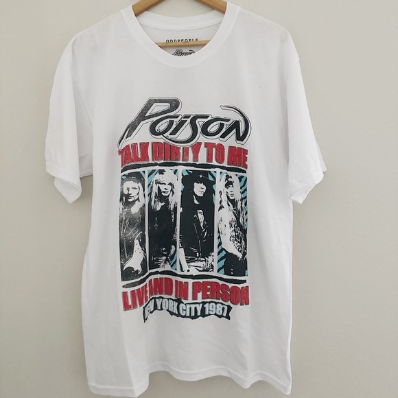 NEW Poison Talk Dirty To Me Graphic Tee - Picture 5 of 7